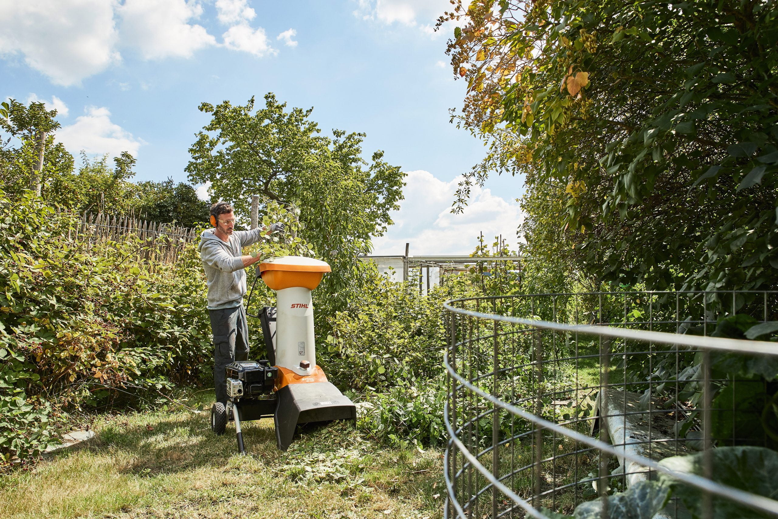 Broyage de végétaux