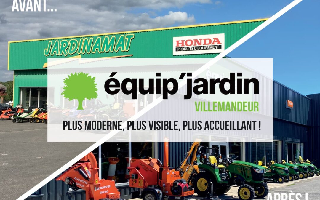 Notre concession de Villemandeur fait peau neuve ! Un nouveau visage pour mieux vous accueillir