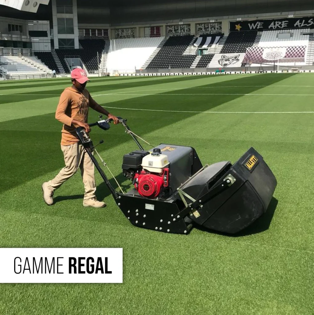 Blog équip'jardin - Quel modèle de tondeuse professionnelle ALLETT pour les pros ? Regal, Buffalo, Shaver, Uplift ou C-Range selon vos besoins Gamme Regal